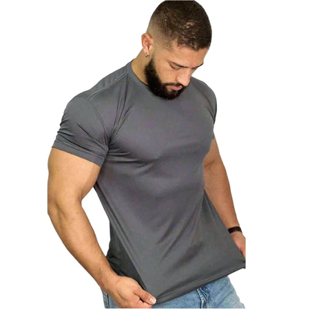 Kit 5 Camisetas Masculina Camisa Dry Fit Proteção Uv 50 Slim Fit Anti Suor Esportiva Corrida Academia