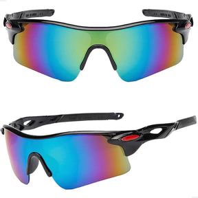 Óculos de Ciclismo/Corrida Proteção UV 400 MTB Esportivo Espelhado