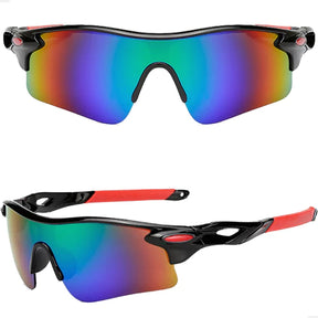 Óculos de Ciclismo/Corrida Proteção UV 400 MTB Esportivo Espelhado