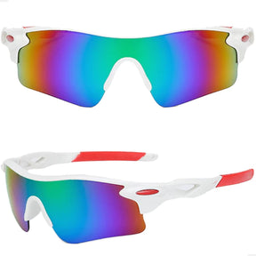 Óculos de Ciclismo/Corrida Proteção UV 400 MTB Esportivo Espelhado